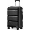 Kono K2092L Kufor spinner 55cm Čierny Polypropylén