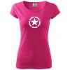 Army hvězda - Pure dámske tričko - 2XL ( Purpurová )