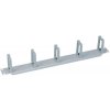 LogiLink Organizator kabli 19 1U z uchwytami Szary (OR104G)