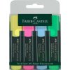 Zvýrazňovač Faber-Castell 154804 Textliner 1548 sada 4 farieb