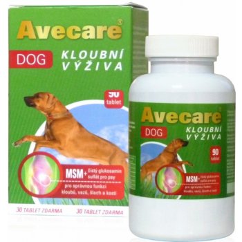 Avecare Dog kloubní výživa MSM+Glukosamin 90 tbl