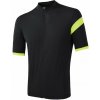 Pánsky dres kr.rukáv celozips SENSOR CYKLO COOLMAX CLASSIC true black S
