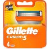 GILLETTE Fusion náhradné hlavice 4 kusy