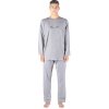 Gina 79151P pánske pyžamo Šedá XL