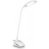 CONNECT IT CLIP Stolná LED lampa s klipom, BIELA CLI-7020-WH