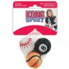 Hračka Kong Dog Sport Lopta malá tenis, guma vulkanizovaná, S (3 ks/bal.)