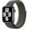 Remienok Cloth Wristband tmavozelený pre Apple Watch