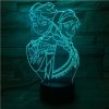 Beling 3D lampa, Anna and Elsa , 7 Farebná RL8