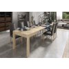 Szynaka, VERA 2 rozkladací jedálenský stôl, dub sonoma LTD,MDF