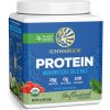 Sunwarrior Protein Warrior Blend, BIO Natural neochutený, 375 g