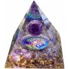 Orgonitová pyramída - Posvätný strom života - fialový