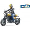 Bruder 63053 bworld motorka Scrambler Ducati s vodičom