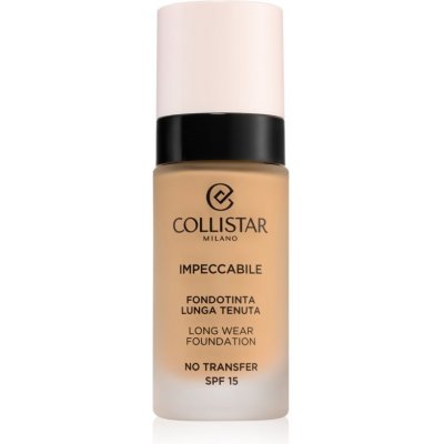 Collistar Impeccabile Long Wear Foundation dlhotrvajúci make-up SPF 15 3G Golden Natural 30 ml