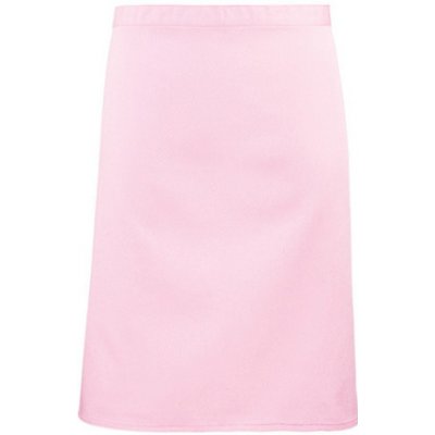 Premier Workwear Pracovná zástera stredne dlhá PR151 Pink Pantone 1895 70 x 50 cm