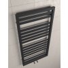 Radiátory - MC Montana | kúpelňové | KÚPEĽŇOVÝ RADIÁTOR RRP | veľkosť - 1280/530 mm, farba - Čierna štruktúra