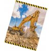 TipTrade s.r.o. Detská deka Žltý Bager 130x170 cm