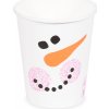 Wimex Papierový pohár Snehuliak 280 ml M 80 mm