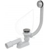 Sifon vanový CLICK CLACK kov-chrom; zátka d70mm ALCAPLAST Plast A504KM (A504KM)