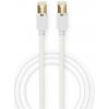 Nedis CCGB85221WT10 - CAT6 S/FTP Sieťový Kábel | RJ45 (8P8C) Zástrčka – RJ45 (8P8C) Zástrčka | 1 m | Biela farba