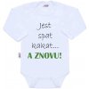 Body s potlačou New Baby Jesť spať kakať...a ZNOVU