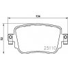 Sada brzdových platničiek kotúčovej brzdy BREMBO P 85 140