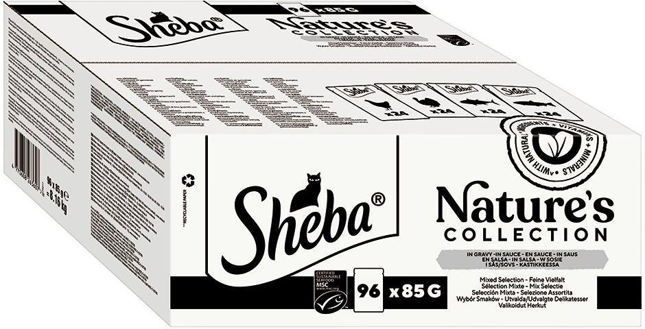 Sheba Natures Collection v omáčke finest selection 96 x 85 g