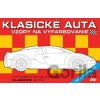 Klasické autá (Vzory na vyfarbovanie + 60 samolepiek) - Slovenské pedagogické nakladateľstvo - Mladé letá