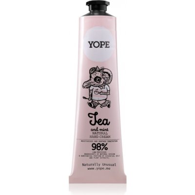 Yope Tea & Mint krém na ruky pre výživu a hydratáciu 100 ml