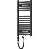 MEXEN/S - Hades radiátor + vykurovacia tyč 800 x 400 mm, 300 W, čierna W104-0800-400-2300-70