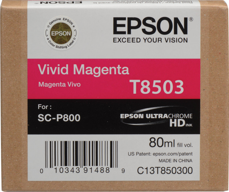 Epson T8503 Vivid Magenta - originálny