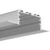 Klus A00757N_2 Zapustený hliníkový profil KOZEL-50 (2000x90x22,5mm), strieborný