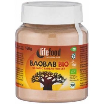 Lifefood Baobab prášok Bio 160 g