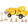 Goki Nákladné auto s dopravnými značkami, 23 cm