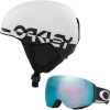 Lyžiarska prilba OAKLEY Mod1 Mips Matte White FP + OAKLEY Flight Deck M w/Prizm Snow Sapphire Irid