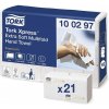 Papierové utierky skladané ZZ 2-vrstv. TORK Xpress Multifold extra jemné H2 (21 bal.), Akcia, Naša Voľba