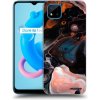 Picasee silikónový čierny obal pre Realme C11 (2021) - Cream