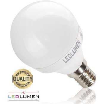 LEDlumen LED žiarovka 8W Teplá biela CCD E14