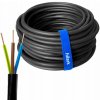 Elektrický, inštalačný, zemný okrúhly kábel YKY Elpar 3 x 1,5