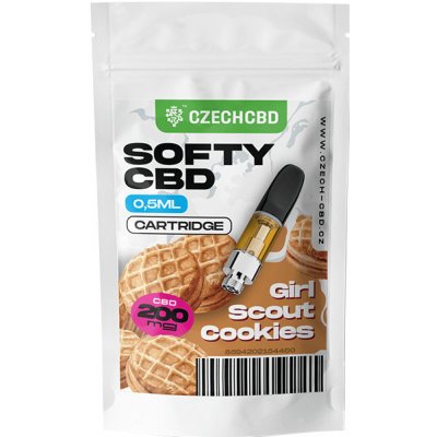 Czech CBD Softy CBD cartridge Girl Scout Cookies 0,5 ml