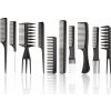 Hair Care set hrebeňov na vlasy čierny 10 ks