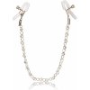 California Exotics Crystal Chain Nipple Clamps Silver