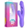 Good Vibes Only Tess Rabbit Vibrator with G-Spot Stimulator Purple