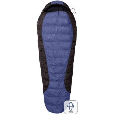 Spacák Warmpeace Viking 600 Wide - 180cm - shadow blue/grey/black - ľavý zips