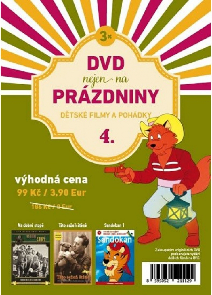 nejen na prázdniny 4: Dětské filmy a pohádky DVD DVD