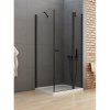 New Trendy K-0683 NEW SOLEO BLACK sprchový kút 100 x 110 cm 100 x 110 cm čierna
