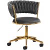 4Rico otočná stolička QS-GW01G sivá