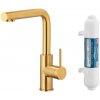 KFA Armatura KFA Armatura 6623-912-31-Drezová batéria na filtr. vodu DUERO PURE zlatá + filter KF0110 + záruka 3 roky zadarmo + záruka 3 roky zadarmo
