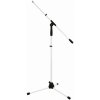 OMNITRONIC MS-1W, mikrofónový stojan, biely