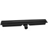 Ferro Super Slim Pro sprchový odtok 60 cm čierna OLSP1-60-BL
