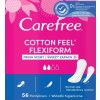 Carefree Cotton Flexiform slipové vložky, 56 ks